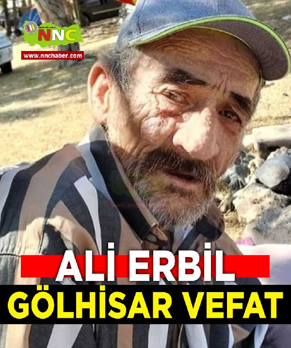 Gölhisar Vefat Ali Erbil