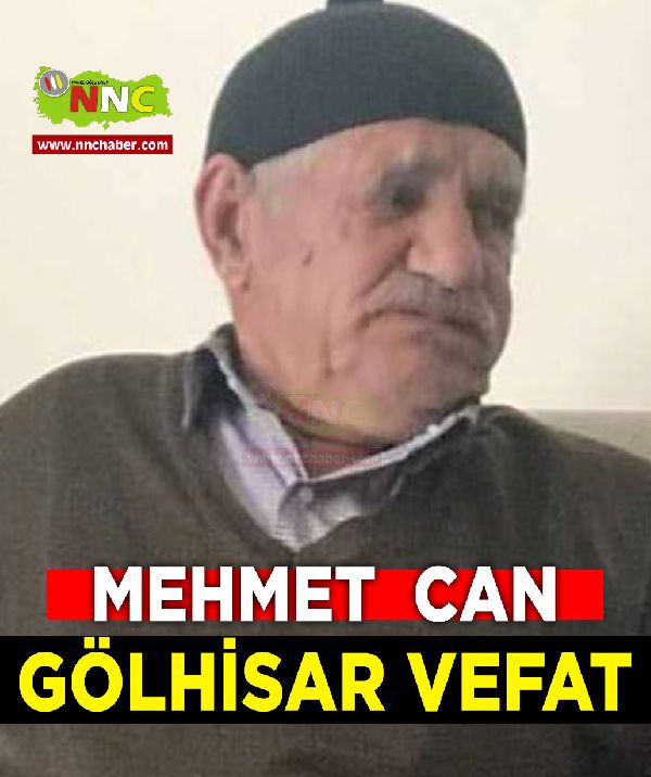 Gölhisar Vefat Mehmet Can