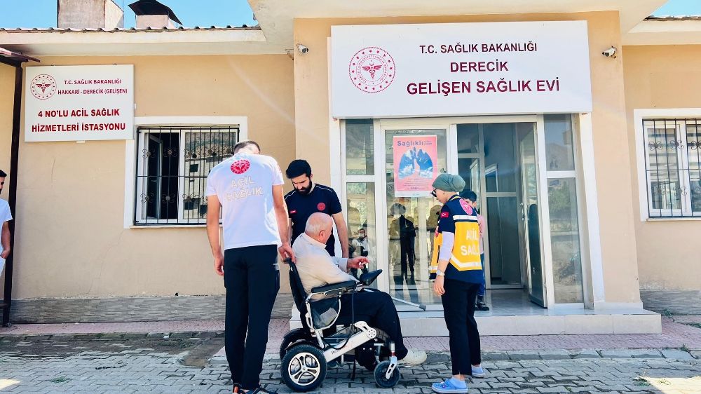 Hakkari'de 4 Nolu Acil Sağlık Hizmetleri İstasyonu açıldı