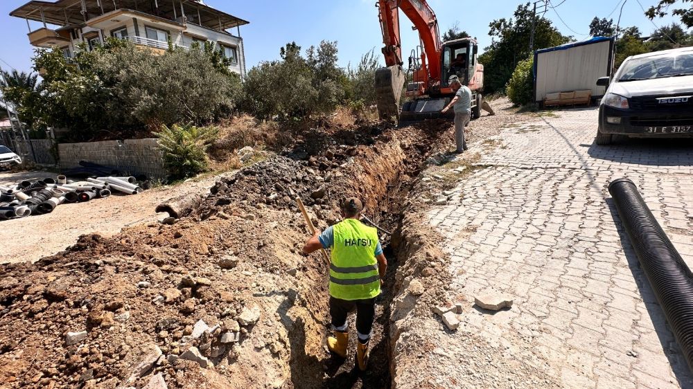 Hatay Büyükşehir Belediyesi HATSU çalışmalarına hız kesmeden devam ediyor 