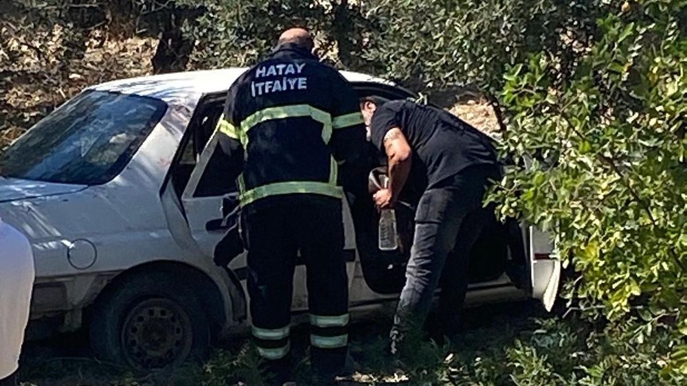 Hatay’da kaza; 2 kişi yaralandı