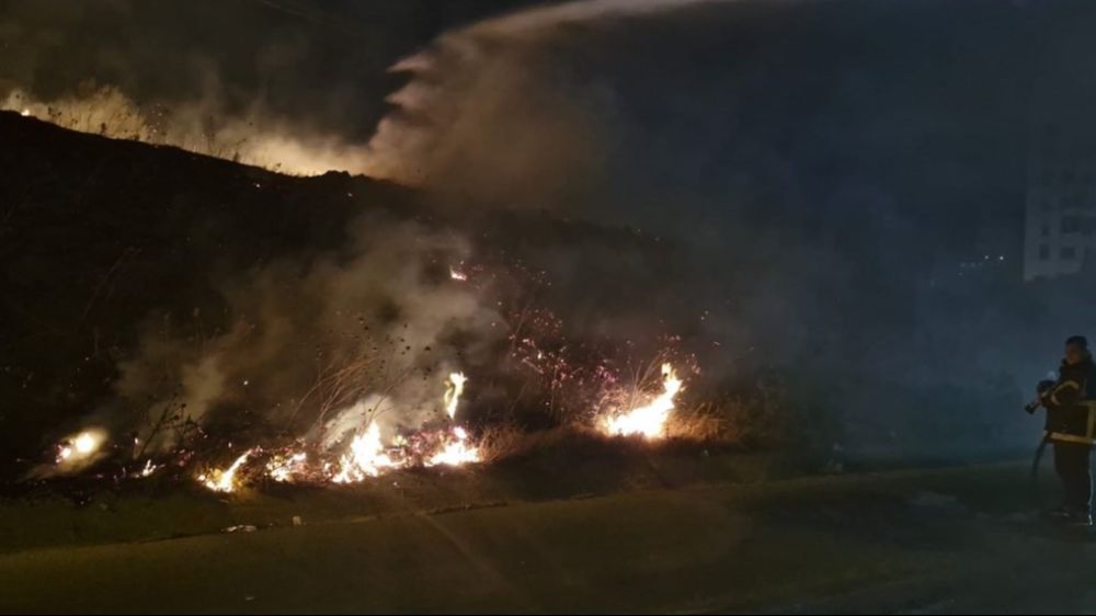 Hatay'da yangın çıktı Ekipler seferber oldu