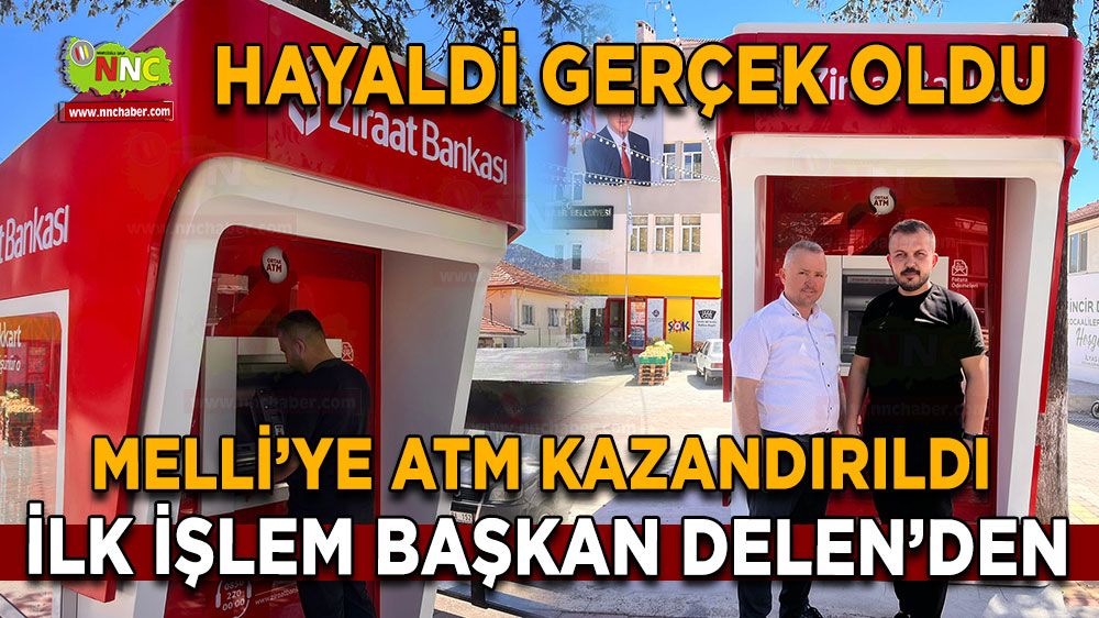 Hayaldi gerçek oldu! İlyas Delen Melli'ye ATM'yi kazandırdı