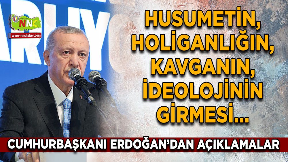 Husumetin, holiganlığın, kavganın, ideolojinin girmesi...