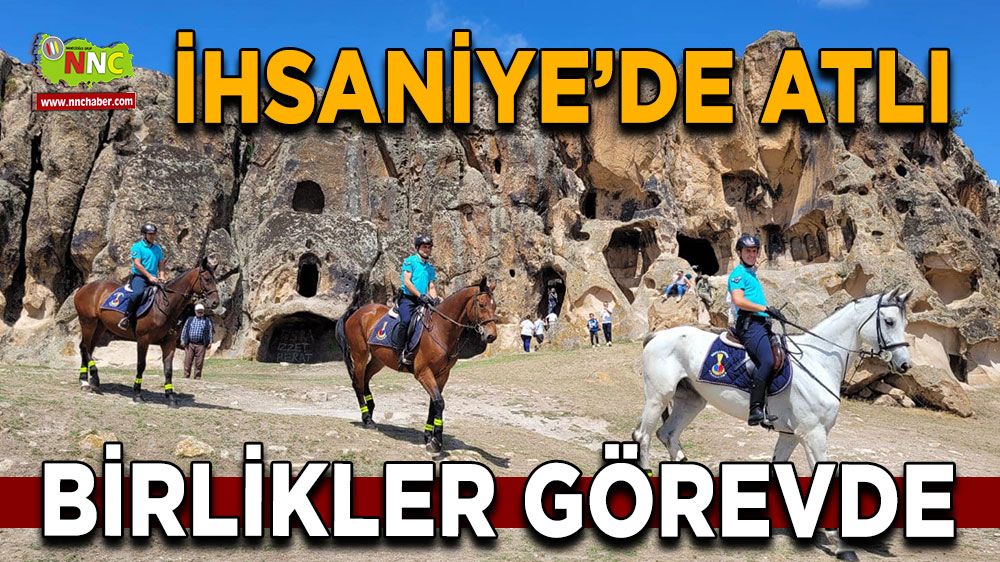 İhsaniye’de atlı birlikler göreve başladı