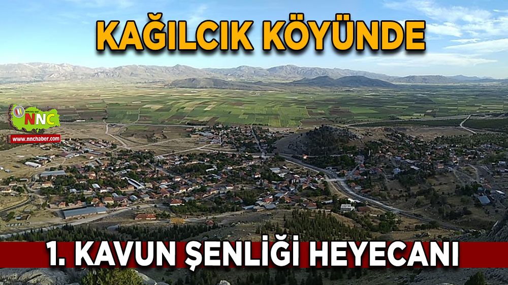 Kağılcık Köyü'nde 1. Kavun Şenliği Düzenleniyor