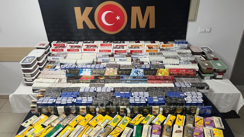 Kastamonu’da makaron operasyonu; binlerce makaron ele geçirildi