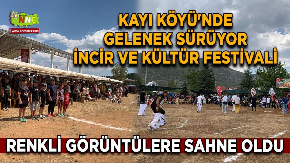 Kayı Köyün Geleneksel İncir ve Kültür Festivaline Yoğun İlgi