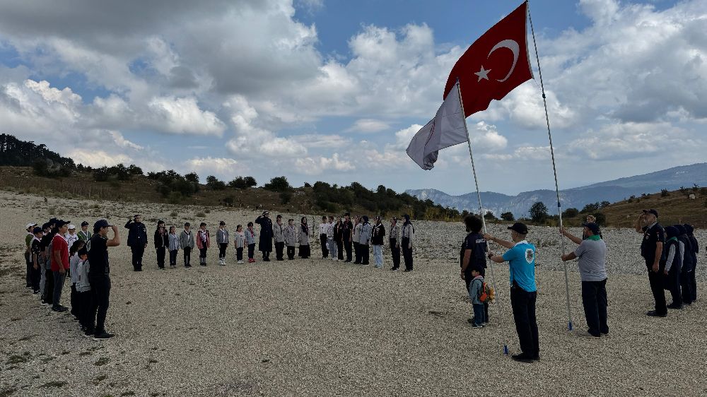  Keltepe Kayak Merkezi izci kampı sona erdi