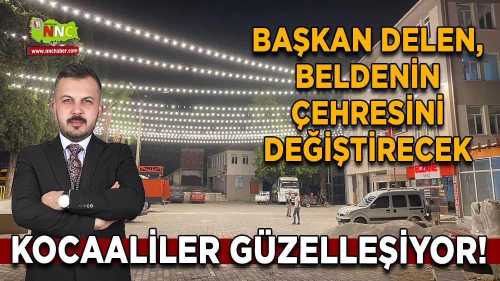 Kocaaliler Belediye Başkanı İlyas Delen, belde genelinde sürdürülen projelerle Kocaaliler'in çehresini değiştirmeye kararlı