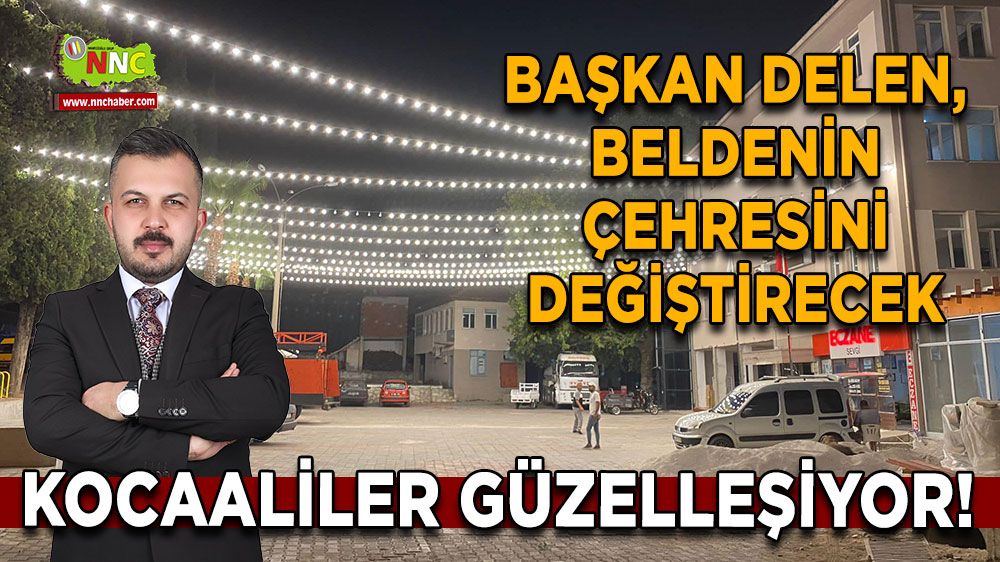 Kocaaliler güzelleşiyor! İlyas Delen, beldenin çehresini değiştirecek