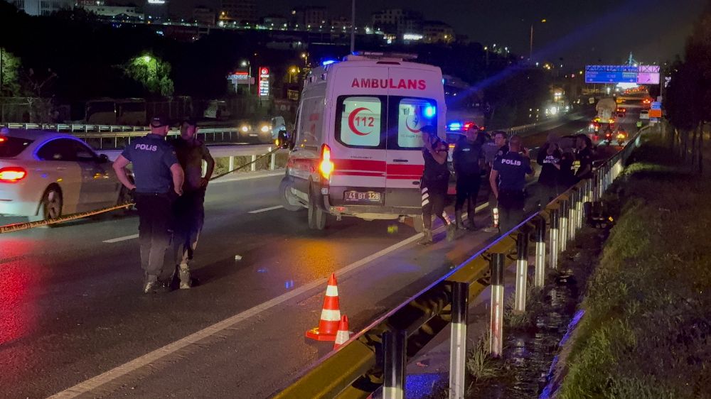 Kocaeli'de korkunç kaza; 1 ölü, 1 yaralı