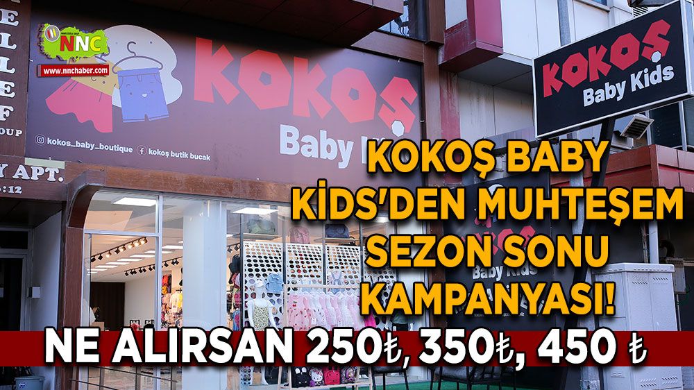 Kokoş Baby Kids'den muhteşem sezon sonu kampanyası!