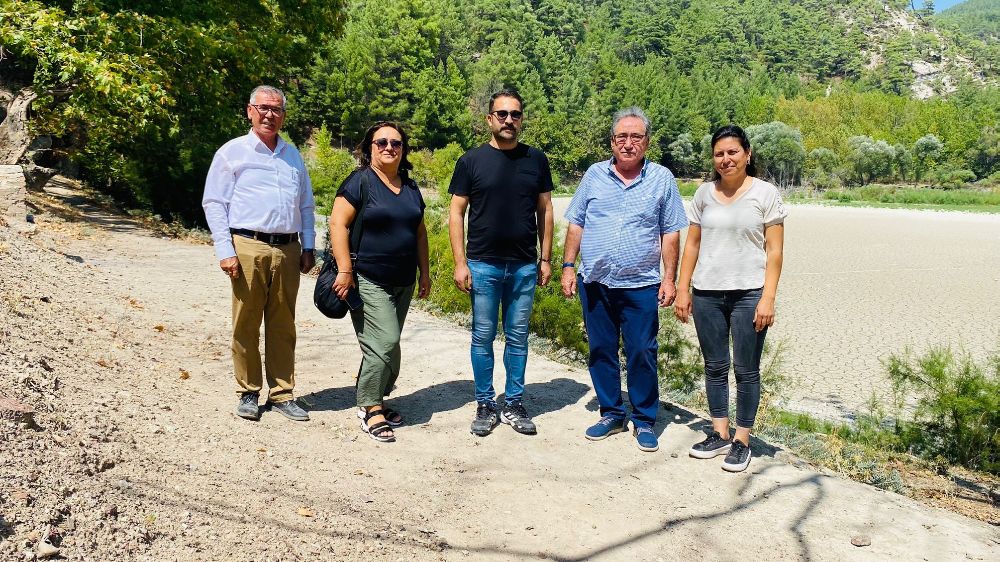 Kolak Gölünde incelemeler yapıldı