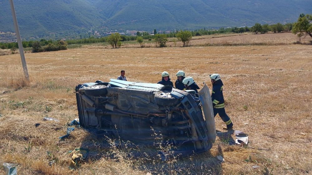 Konya'da kaza motosiklet sürücüsü hayatını kaybetti