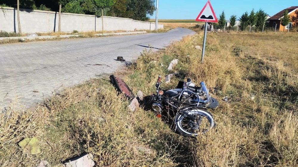  Konya’da trafik kazası 1 kişi yaralandı