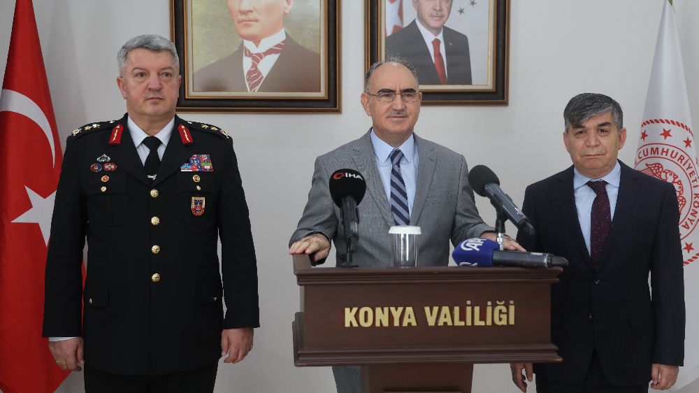 Konya Valisi Vahdettin Özkan, vatandaşlara seslendi