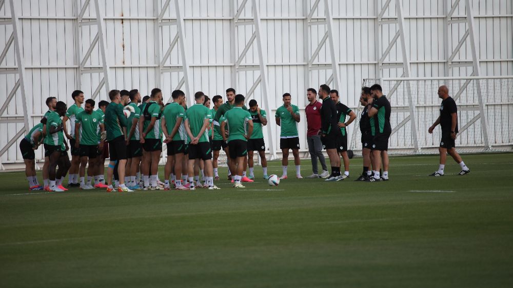 Konyaspor,Bodrum FK maçı mesaisinde