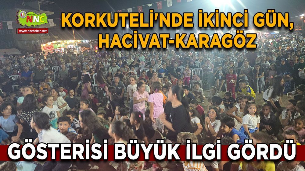 Korkuteli'nde ikinci gün! Büyük beğeni topladı