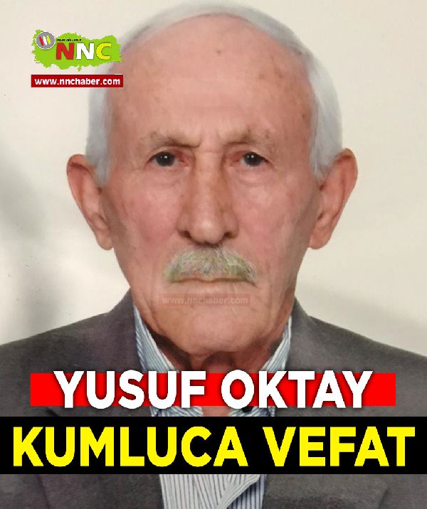 Kumluca Vefat Yusuf Oktay