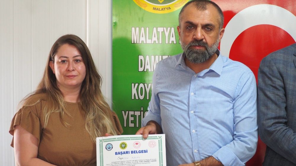 Malatya'da 25 çoban sertifikalarını aldı