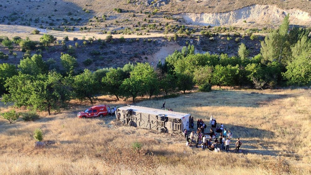 Malatya'da korkunç kaza; 11 yaralı var