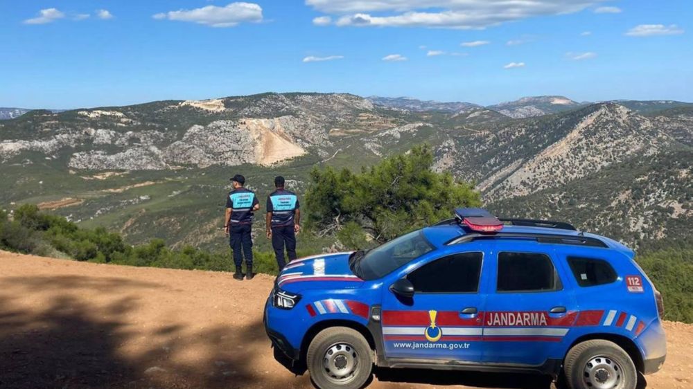 Mersin'de jandarma muhtemel orman yangınlarına karşı önlem aldı