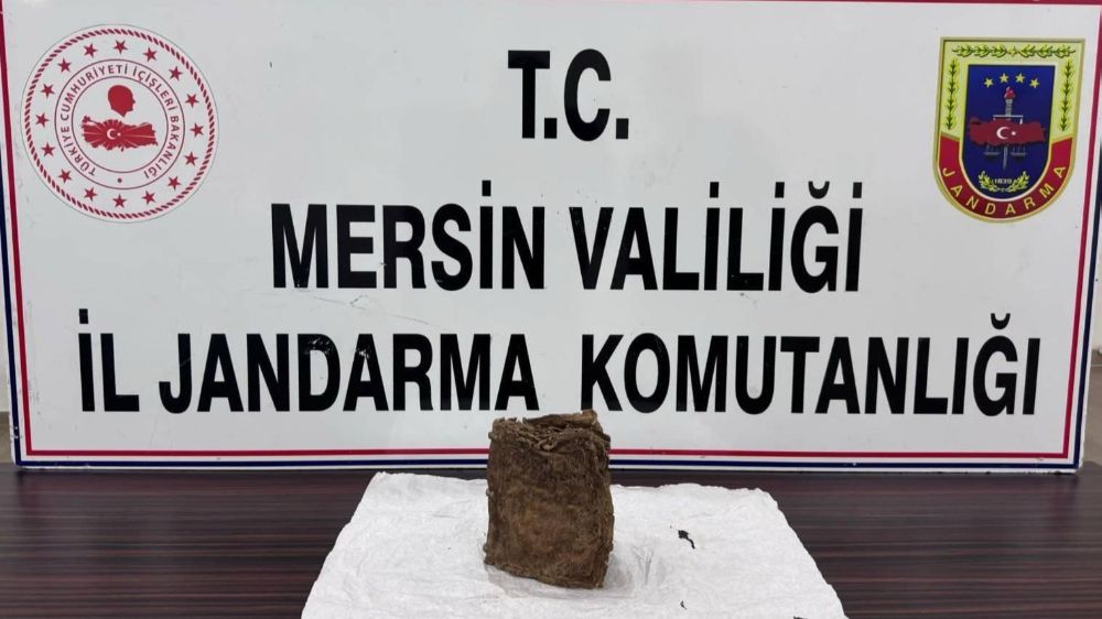 Mersin'de tarihi eserleri satmak isteyen 2 kişi yakalandı