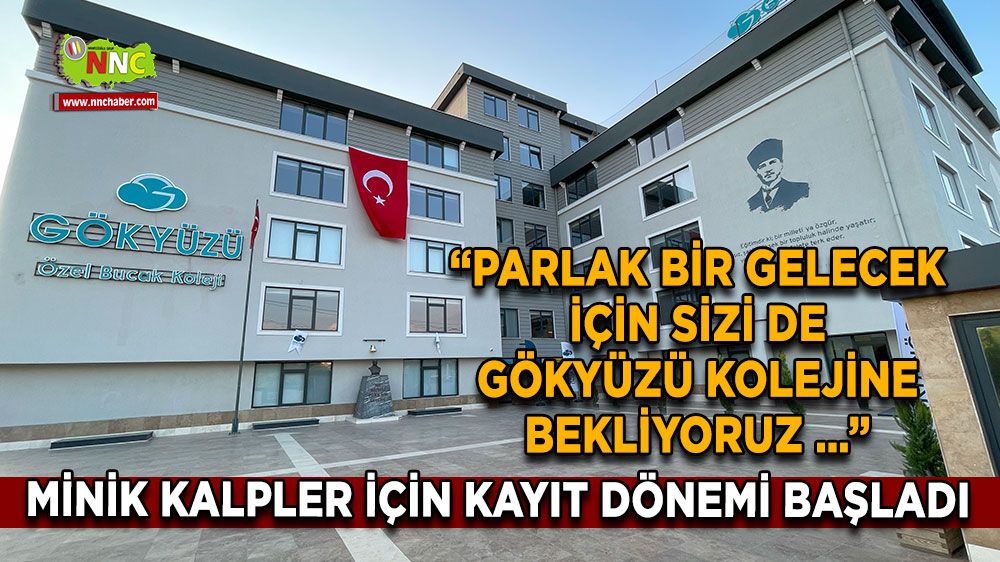 Minik kalpler için kayıt dönemi başladı 'Parlak bir gelecek için sizi de Gökyüzü Kolejine bekliyoruz'