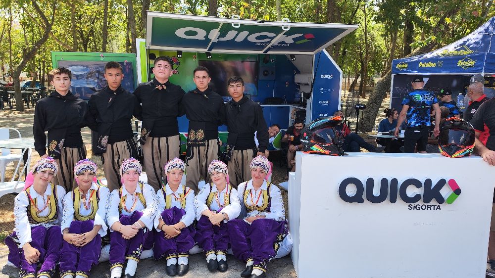 Motosiklet tutkunları Quick Sigorta ile Batıkale Motofest'te bir araya geldi