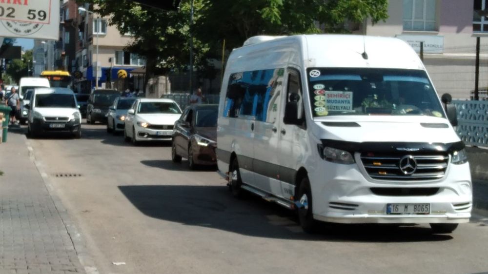 Mudanya'da minibüs ücretlerine zam