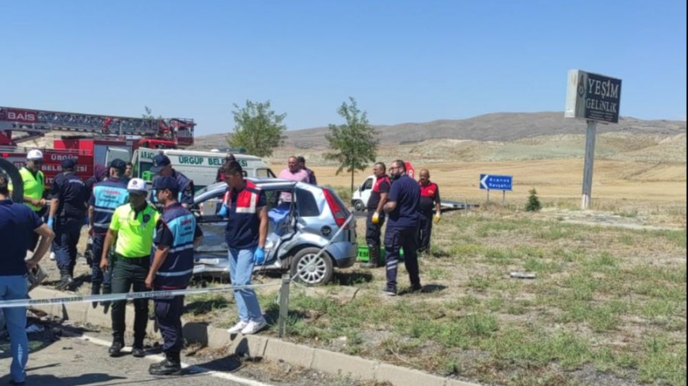 Nevşehir-Kayseri karayolunda korkunç kaza; 1 kişi hayatını kaybetti