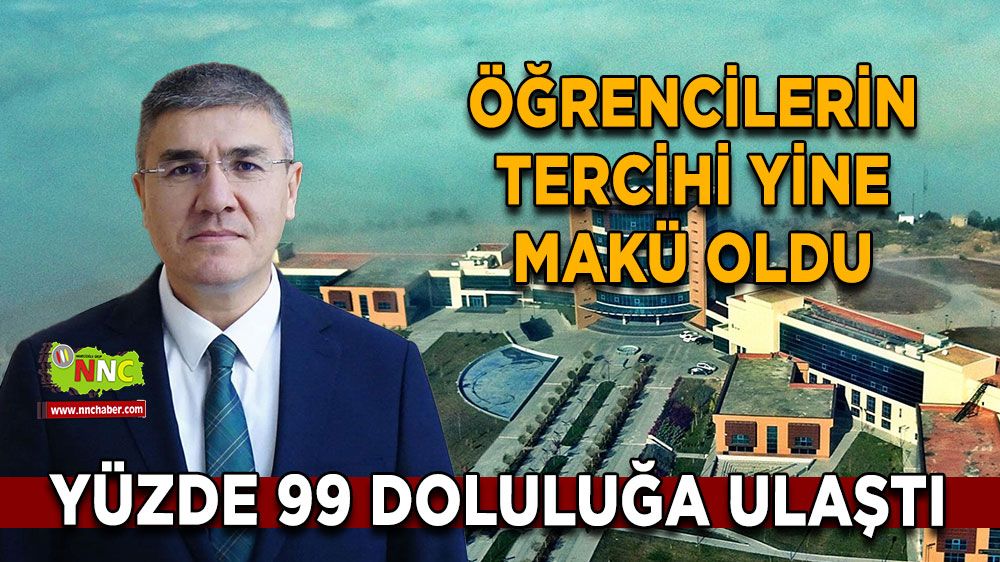 Öğrencilerin tercihi MAKÜ oldu! Doluluk oranı yüzde 99'a ulaştı