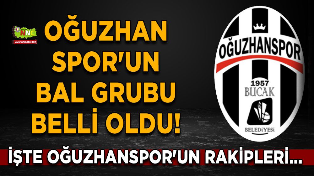 Oğuzhanspor'un BAL grubu belli oldu! İşte Oğuzhanspor'un rakipleri...