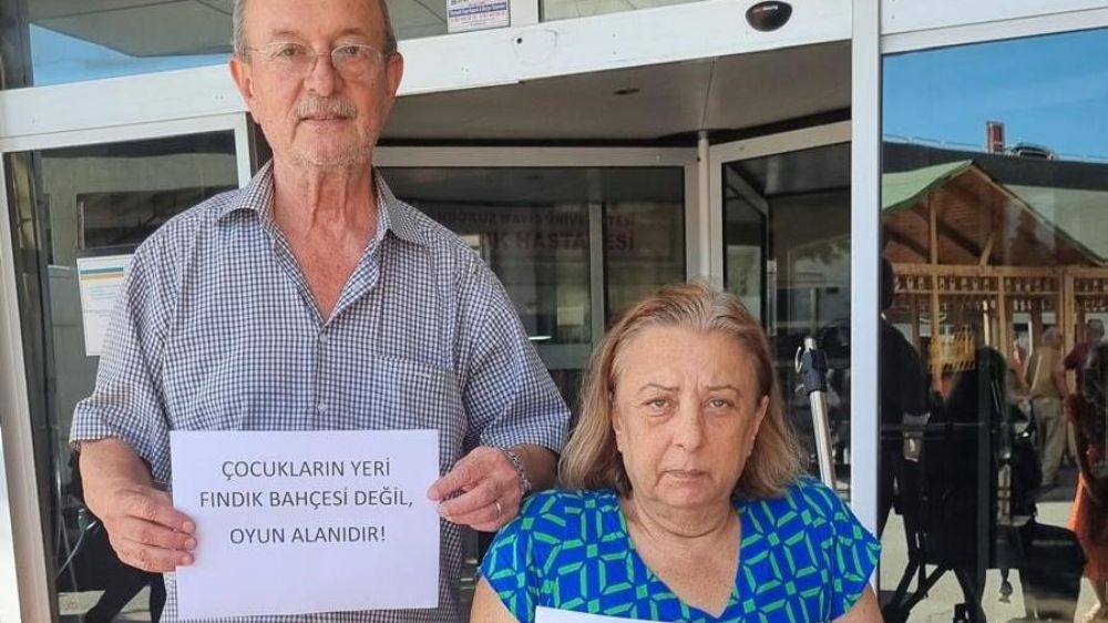 OMÜ'de  fındık hasadında çocuk işçiliğine dikkat çekildi