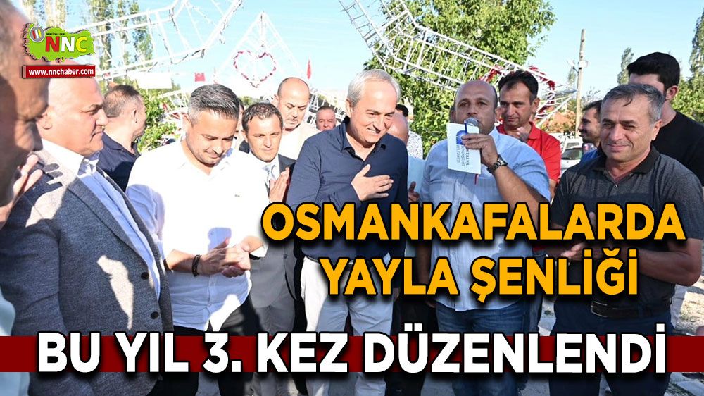 Osmakafalar'da yayla şenliği düzenlendi