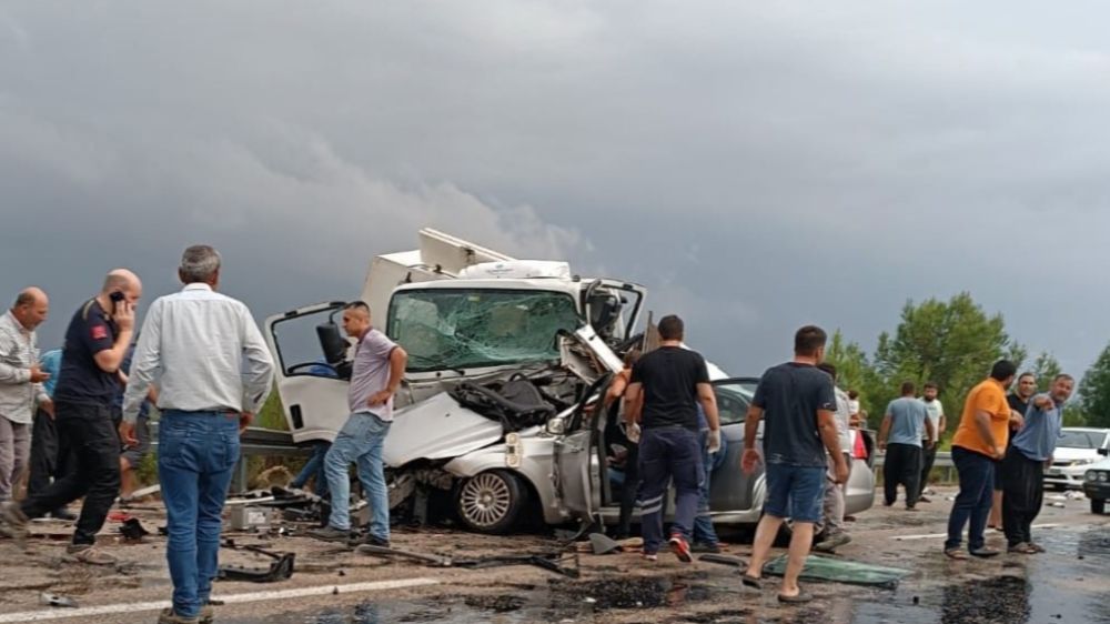 Osmaniye'deki feci kazanın görüntüleri ortaya çıktı