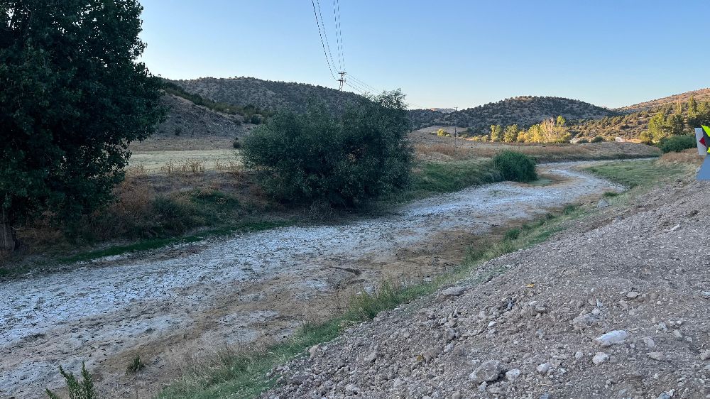 Porsuk Çayı'nda bir damla su kalmadı