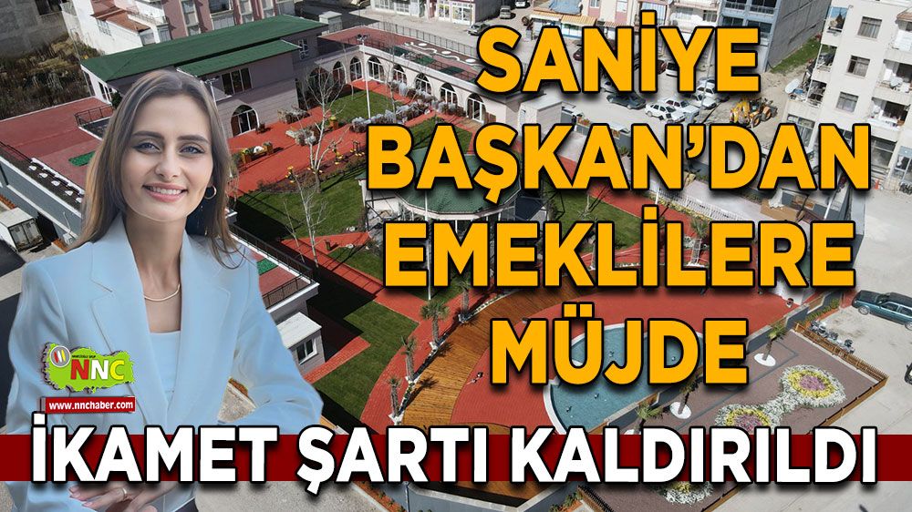 Saniye Başkan’dan emeklilere müjde! İkamet şartı kaldırıldı