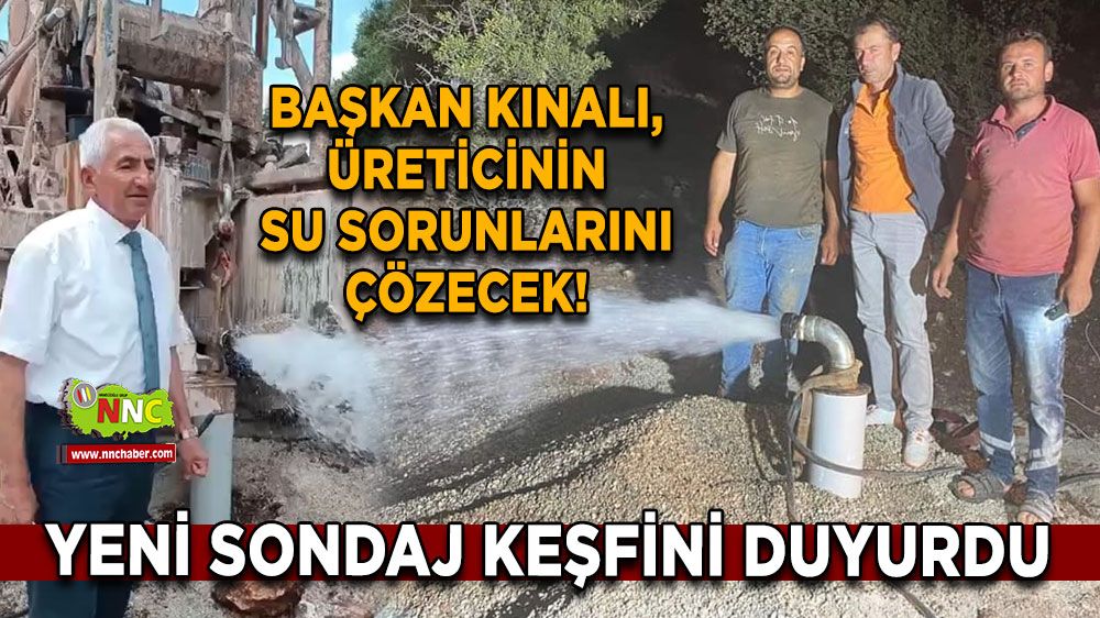 Selen Kınalı, üreticinin su sorunlarını çözecek! Yeni sondaj keşfini duyurdu