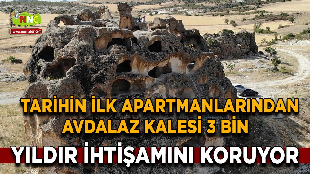 Tarihin ilk apartmanlarından Avdalaz Kalesi 3 bin yıldır ihtişamını korumaya devam ediyor