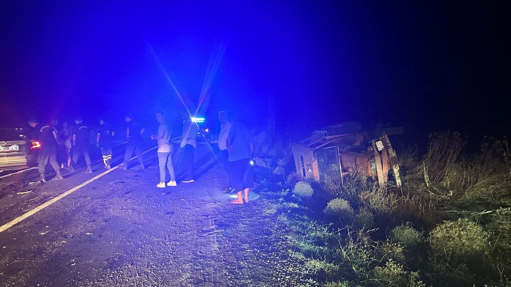 Tekirdağ'da trafik kazası 1 kişi yaralandı