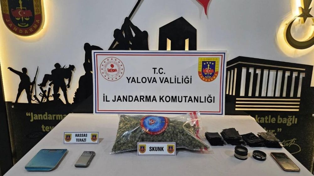 Yalova'da uyuşturucu operasyonu; 1 kişi gözaltına alındı