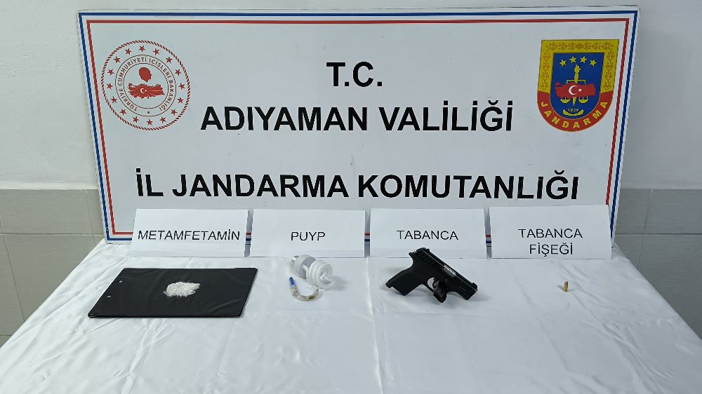 Adıyaman'da uyuşturucu operasyonu