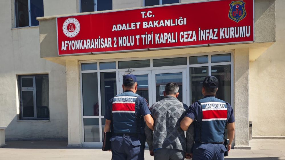 Afyon'da hapis cezası bulunan şahıs yakalandı