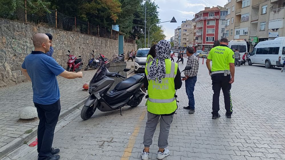 Afyonkarahisar'da trafik denetimi