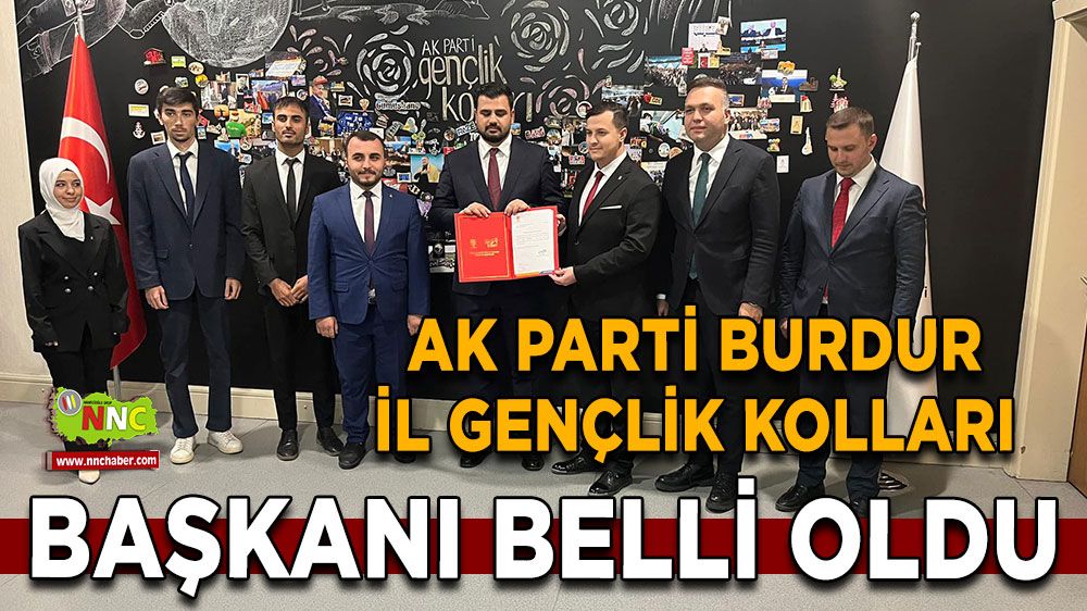 AK Parti Burdur İl Gençlik Kolları Başkanı belli oldu