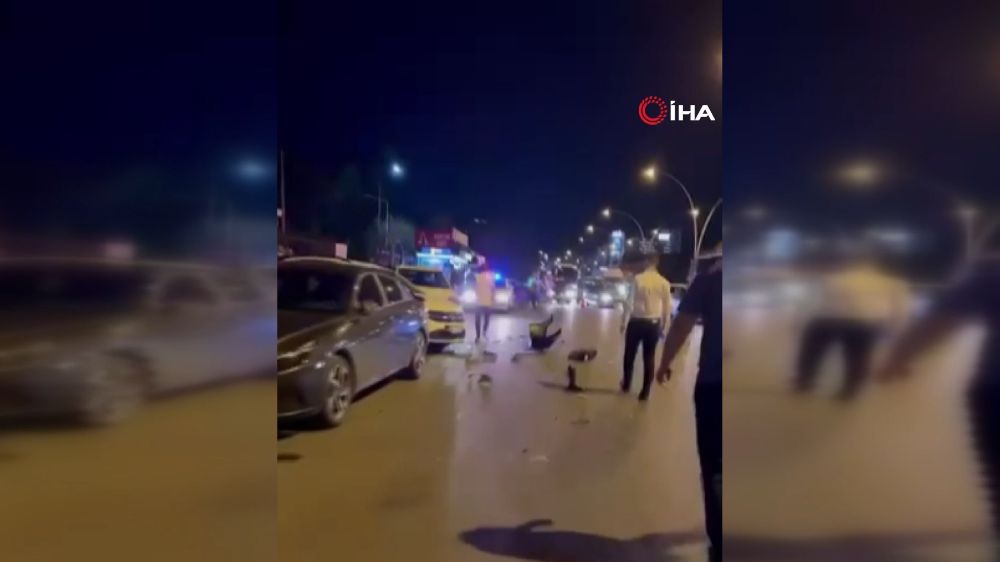 Ankara'da alkollü sürücü ortalığı karıştırdı! Park halindeki araçlara çarptı