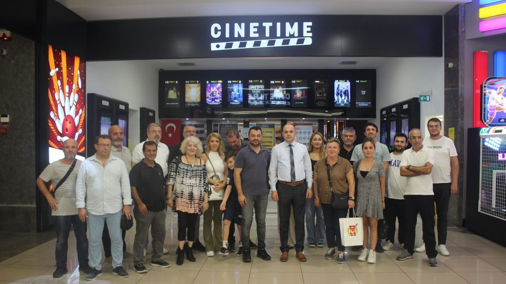 Antalya'da Gazetecilerini Sinema keyfi 