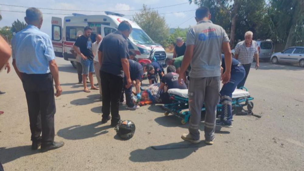 Antalya'da trafik kazası! 1 kişi yaralandı